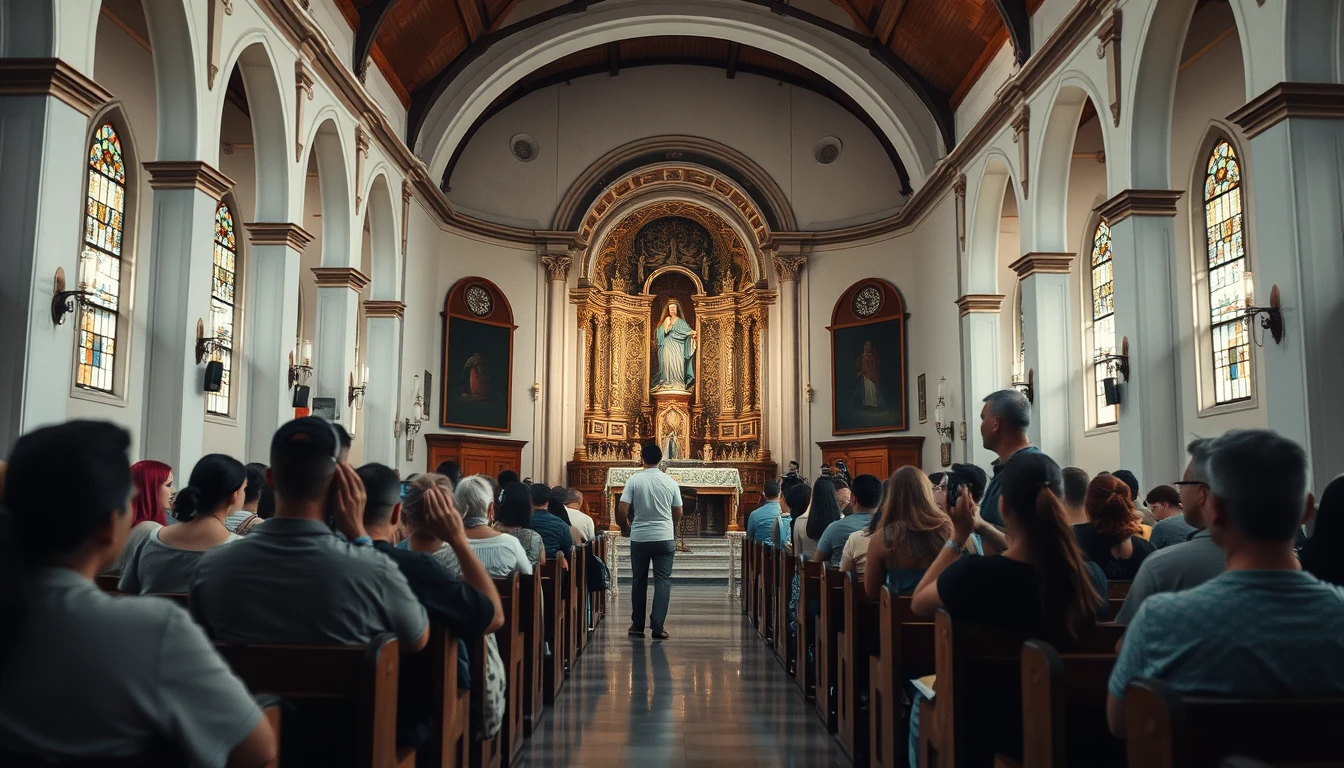Concerto de banda em igreja no Rio chama atenção para encont